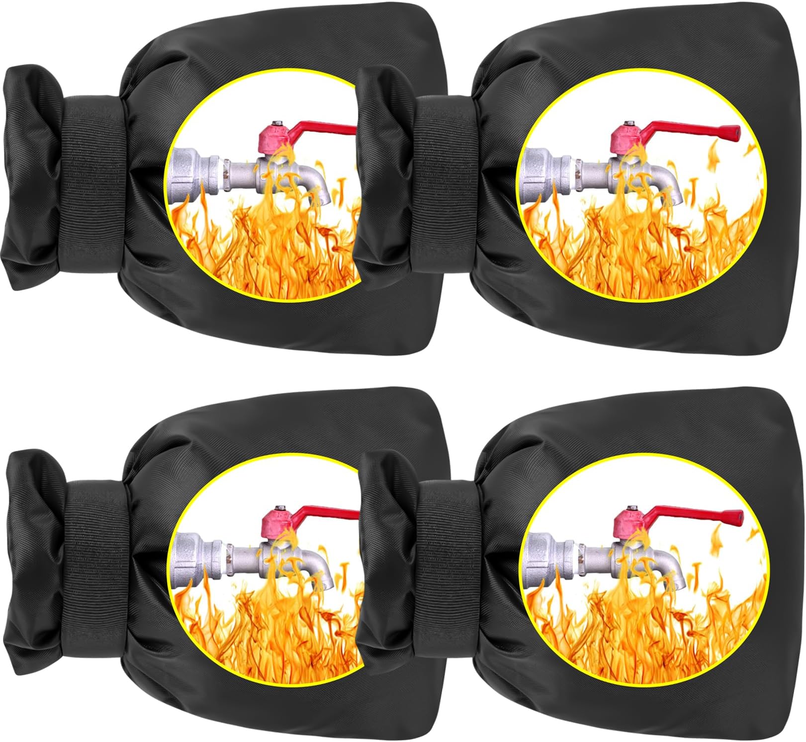 BoArt Outdoor Faucet Cover Socks for Winter Freeze