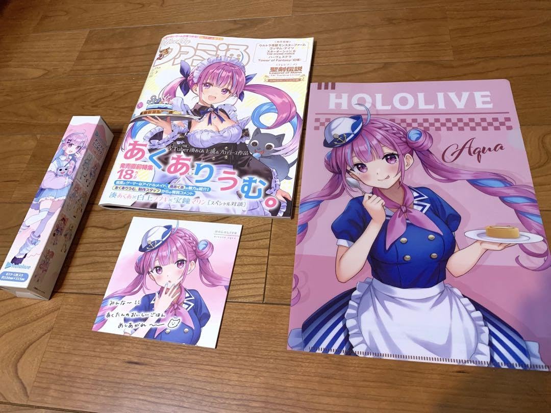 湊あくあ4点タペストリーセット