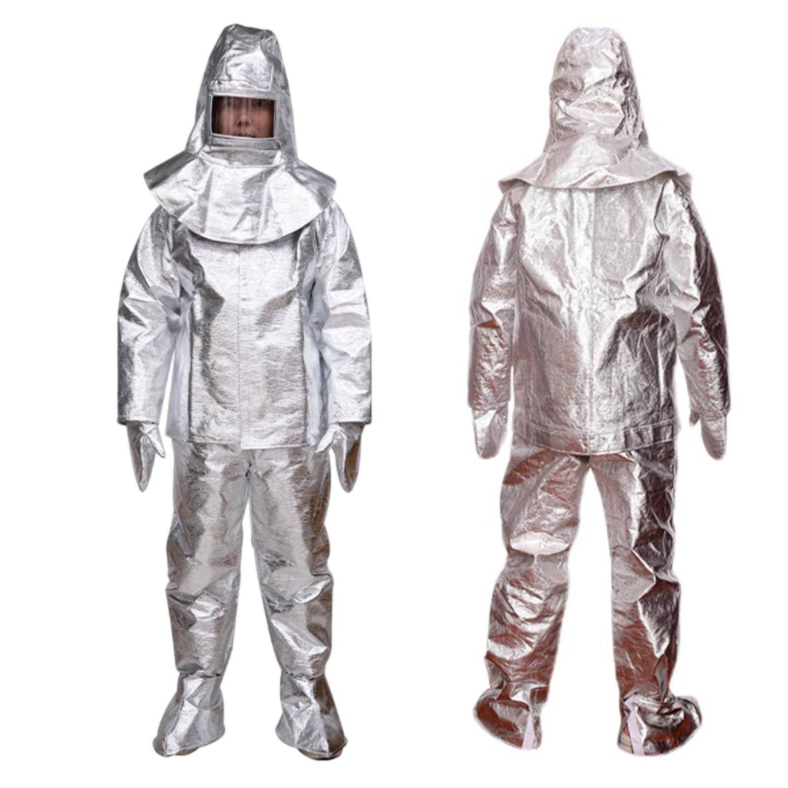 Traje antirradiación térmica, Ropa Resistente al Calor, Uniforme ignífugo de protección térmica para entornos de Alta Temperatura, Rescate de Bomberos