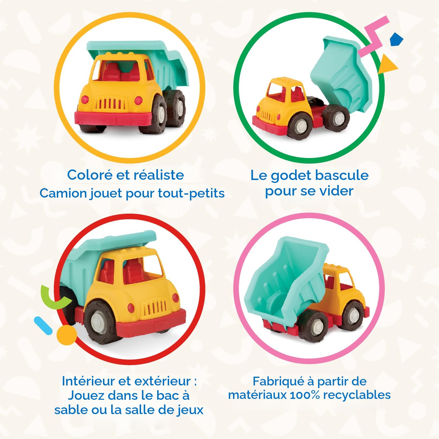 Camion Benne PBS Word World Transforming Word Wheels 2007 - Fonctionne (sons) - Spin Master