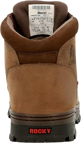 Miniatura 4 de Rocky Men's Outback Gore-tex Waterproof Steel Toe Work Boot Industrial