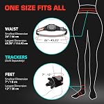 Rebuff Reality Trackstraps for Vive Tracker VR Full Body Tracking | Compatible with HTC Vive Tracker 3.0 2.0 Ultimate & Tundra, VRChat Full Body Tracking, Vive Ultimate Tracker Straps