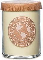 Vista 28 de ECO CANDLE CO. Vela reciclada, Pastel de Ron y Caramelo, 26 oz. - Aromas de Caramelo, Ron, Arce, Almendra, Pera y Vainilla - 100% Cera de Soya, Sin