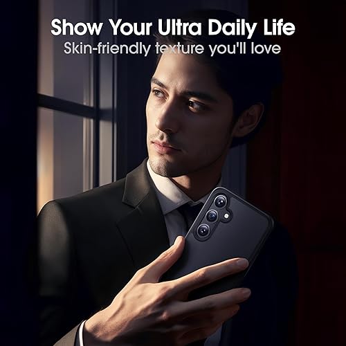 Miniatura 6 de CASEKOO Funda oficial original para Samsung Galaxy S24 protección militar contra caídas de 10 pies tecnología antimanchas delgada mate translúcida a