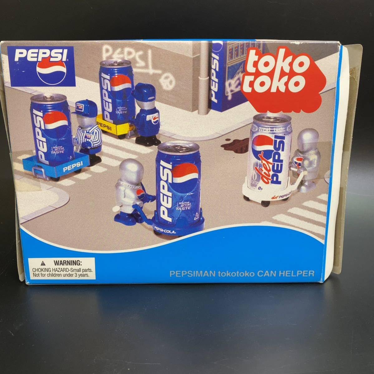 Amazon.co.jp: Pepsiman Tokotoko Can Helper, Pepsi Man, Winner
