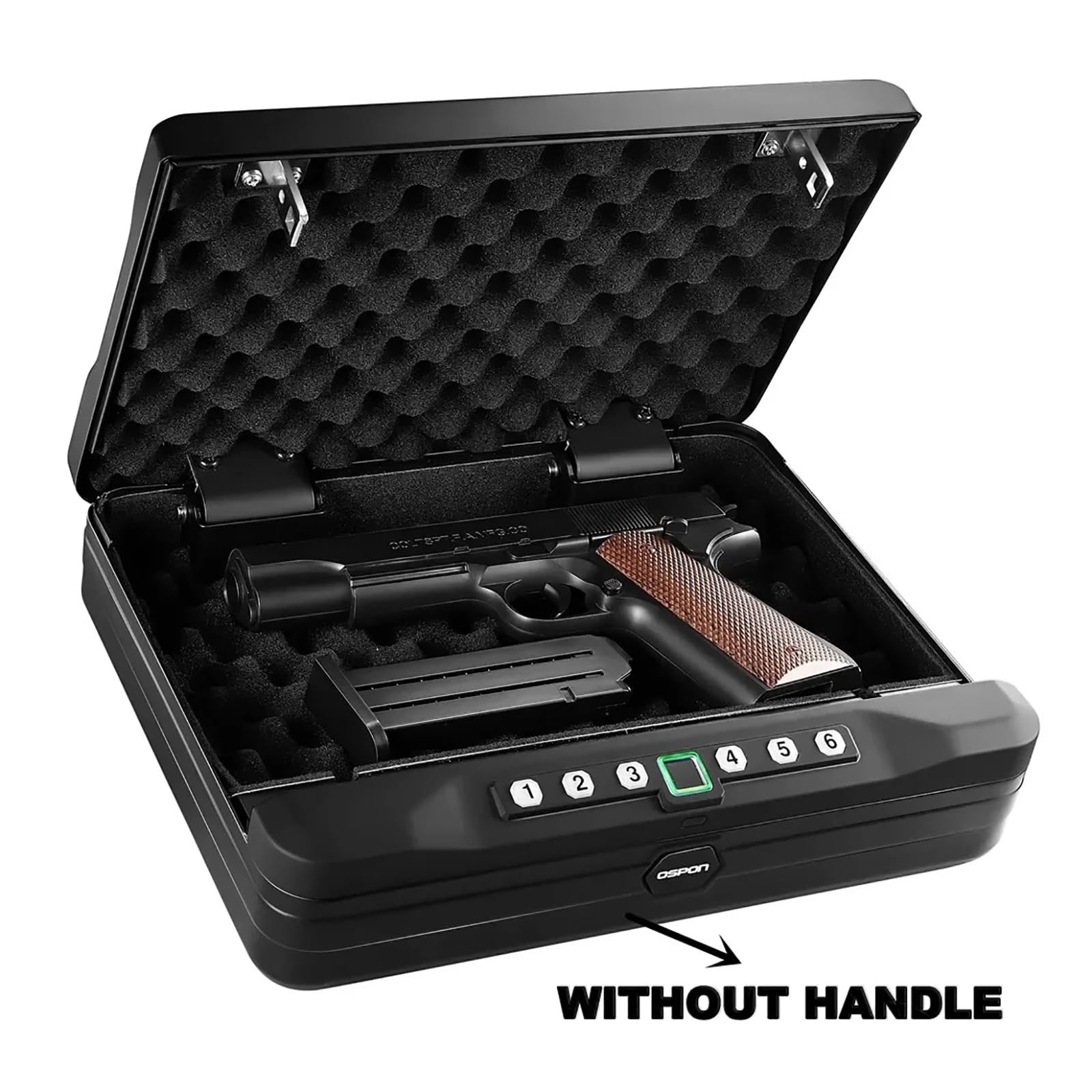 Caja Fuerte for Armas, Caja Fuerte biométrica for Huellas Dactilares, Caja Fuerte for Dinero, Caja Fuerte pequeña con contraseña for Huellas Dactilares, Caja Fuerte de Seguridad, Caja Fuerte
