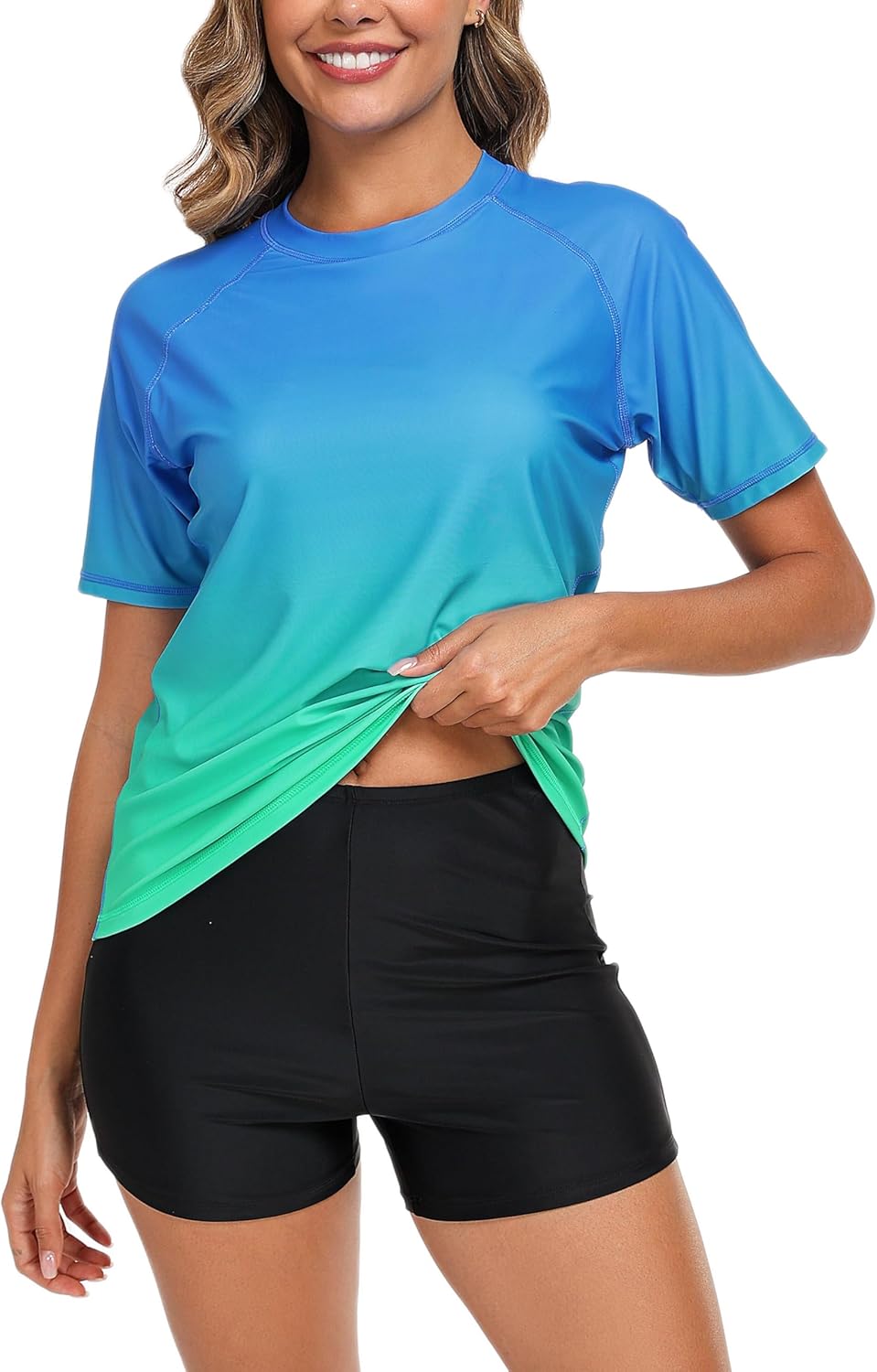 Ombre Blue Turquoise