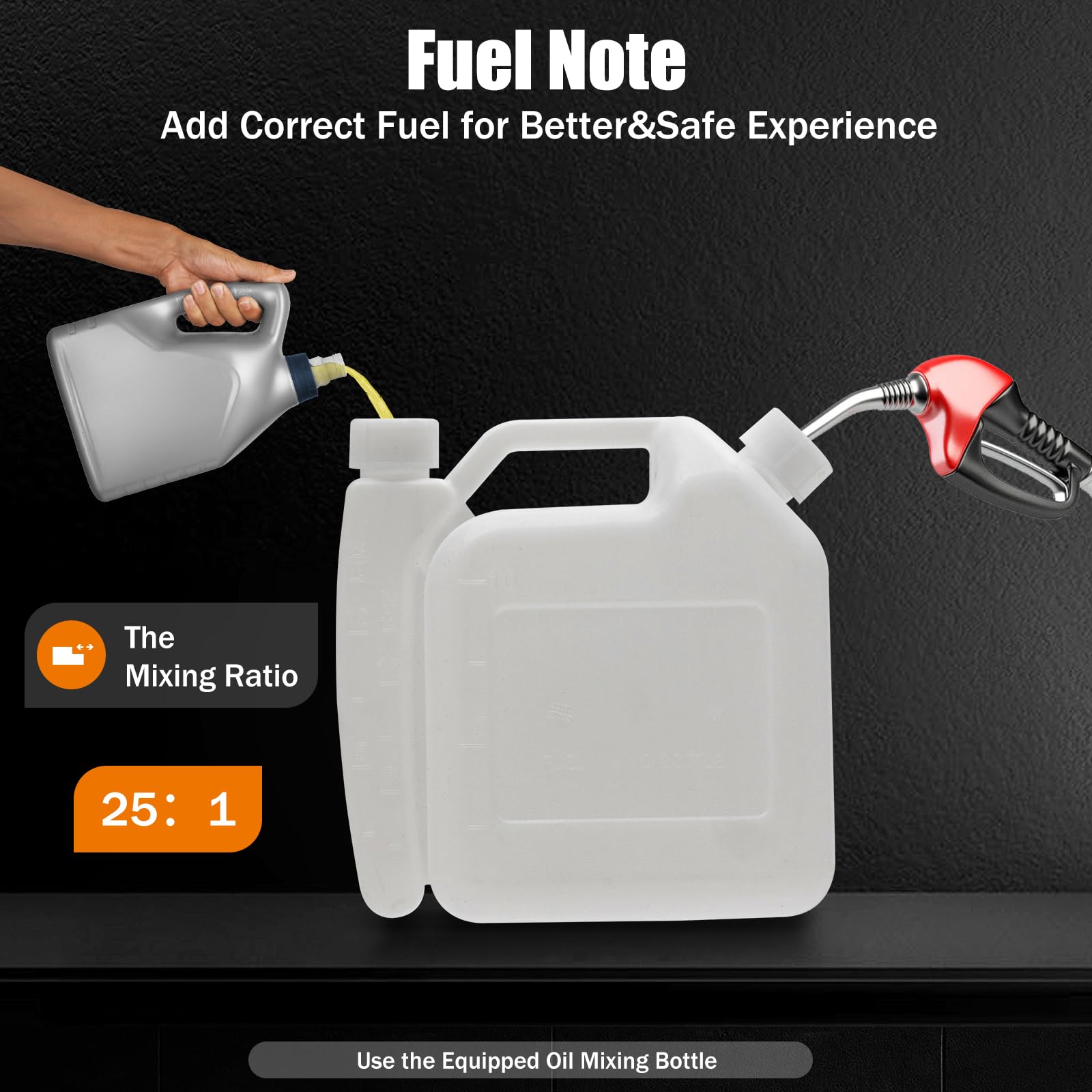 72cc Ahoyadora de gasolina, 2.3kw de 2 tiempos con 3 brocas (Ø100/150/200mm), ahoyadora de gasolina para tierras de cultivo, jardín y plantas | 0-300rpm | 1L de tanque