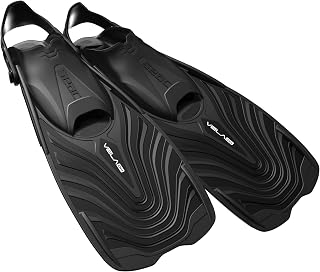 Seac Vela OH, Kurze Flossen zum Schnorcheln und Schwimmen im Schwimmbad mit verstellbarem Riemen