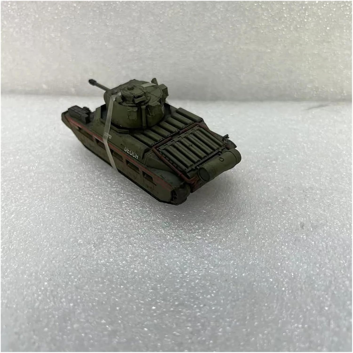 Realistic Tank 1:72 Scale for Australian Deoch Flamethrower Tank Model Kit Static Die Casting Collectible Ornaments Static Tank Model