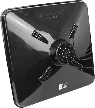 OEMTOOLS 87035 Black Transmission Pan for Use with Lift Oil Drains, Large Fluid Catch Pan, Square Oil Drain Pan, Fits Many Different Funnels, Easy to Clean