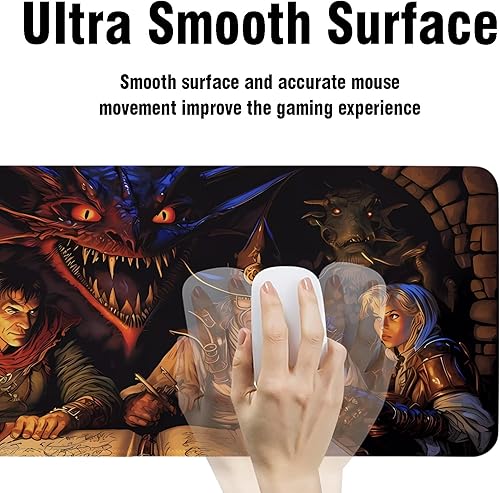 Miniatura 5 de Dungeon Master - Alfombrilla de mouse para regalo DM, regalo de mazmorras y dragones, regalo de juego de rol, regalo para fanáticos de Dungeon