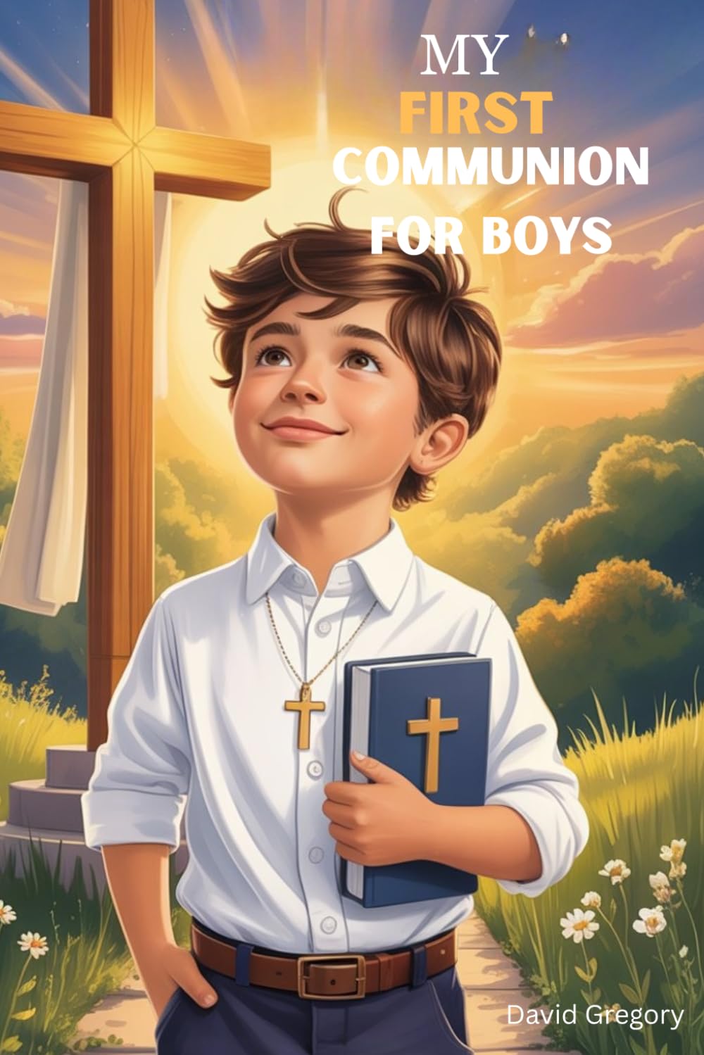 My First Communion For Boys: A Powerful Gift Book of Inspiring Stories That Ignite Faith and Courage in Boys Ages 7-10