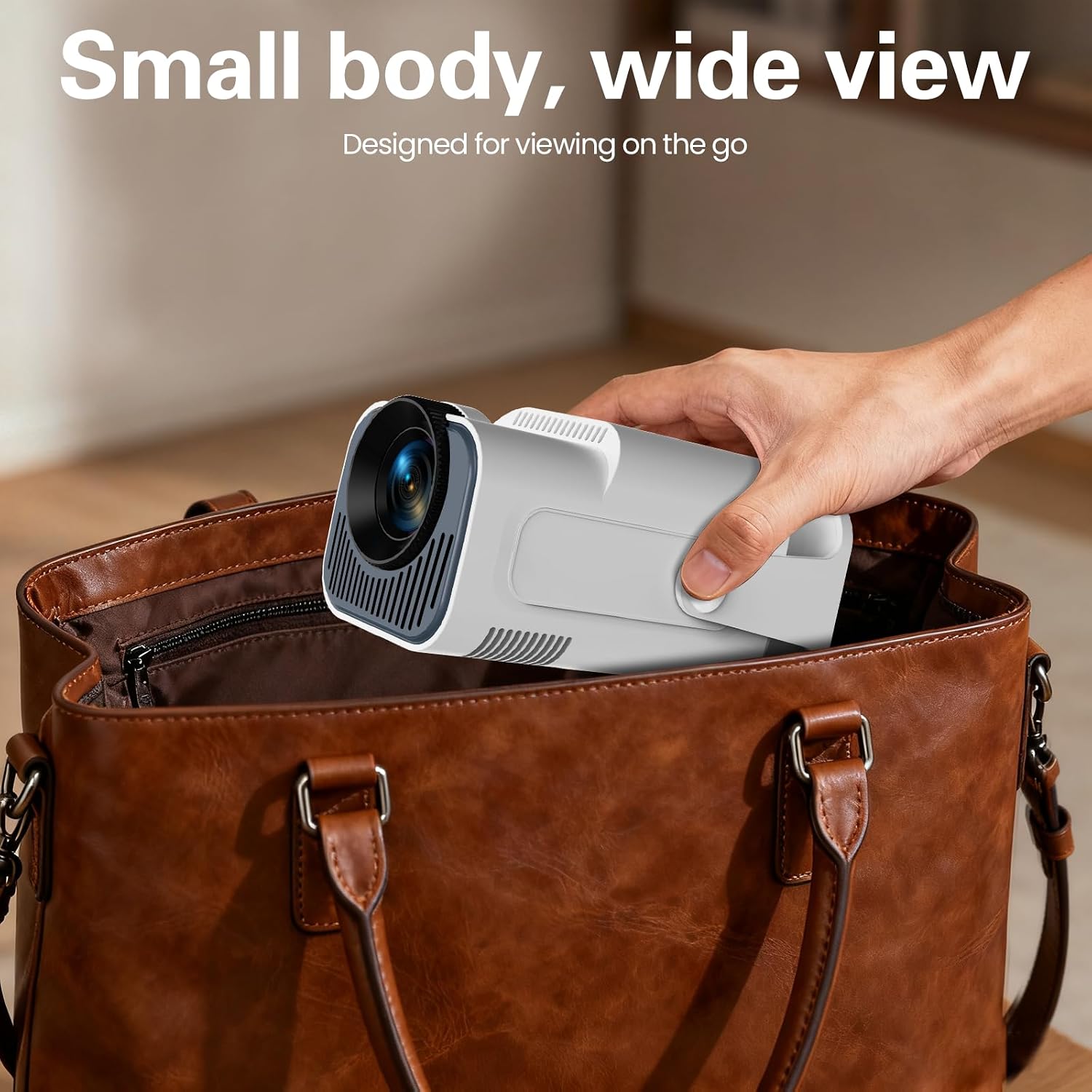 projecteur portable full hd – vue détaillée
