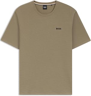 BOSS Herren Waffle T-Shirt 10269584 01 Pyjama_T_Shirt
