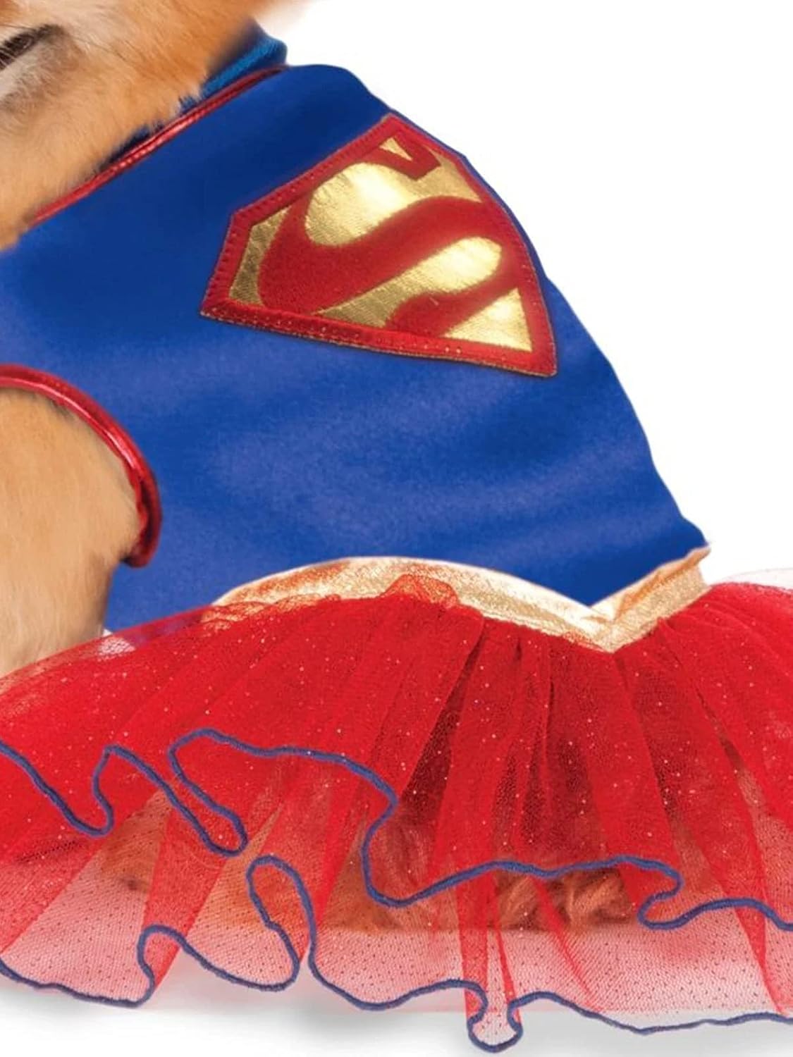 Rubie's DC Comics Supergirl Pet Tutu Dress, Medium