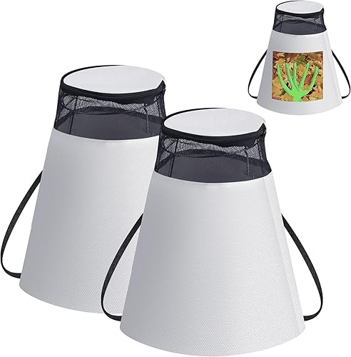 LFUTARI 2 fundas protectoras de rosas de invierno, conos de rosas, collares de rosas para protección de invierno contra las heladas, animales que