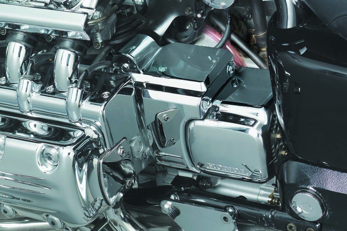 Kuryakyn Transmission Side Cover Set 97-04 Honda Valkyrie Chrome