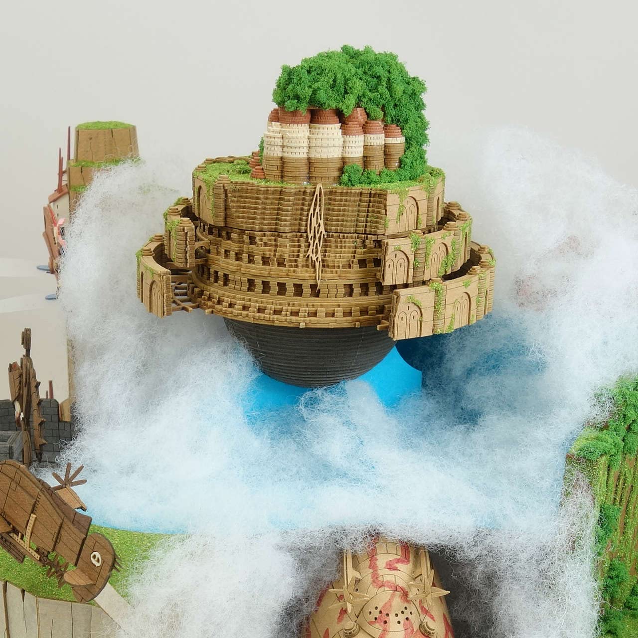 ジ ブ リ ラピュタ ジオラマ 初期生産品（1/20 天空の城 ラピュタ 