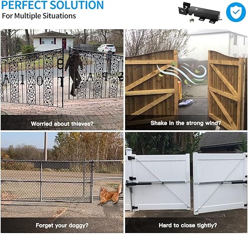 Miniatura 4 de TOPENS ET24 - Cerradura eléctrica automática para puerta de oscilación de CC de 24 V sistema operador de puerta dispositivo seguro para puerta de