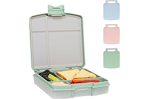 Ubbi Bento Lunch Box: Kids' Mealtime Star, 4 Leakproof Compartments