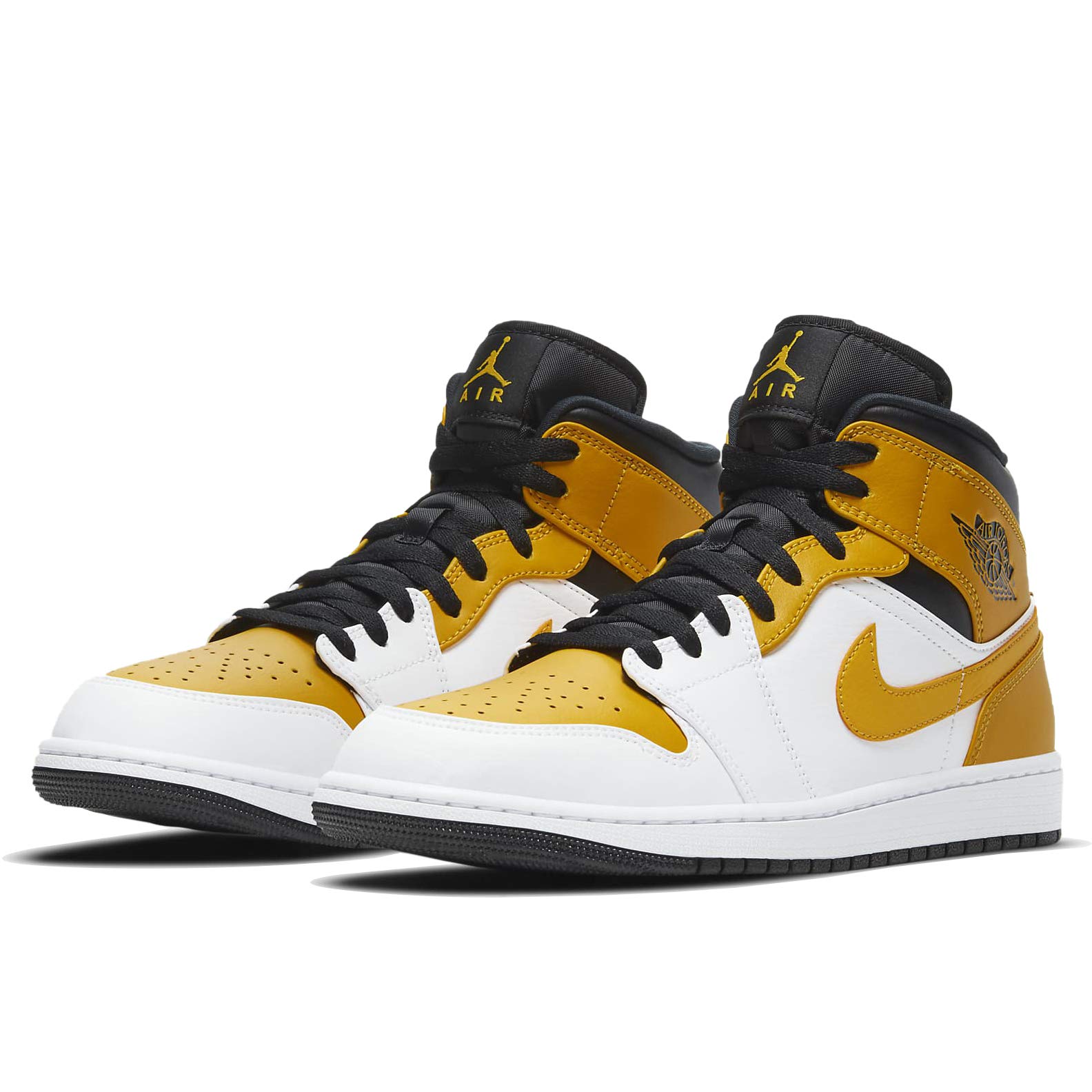 Jordan スパイクシューズ ホワイト/ブラック/ゴールド