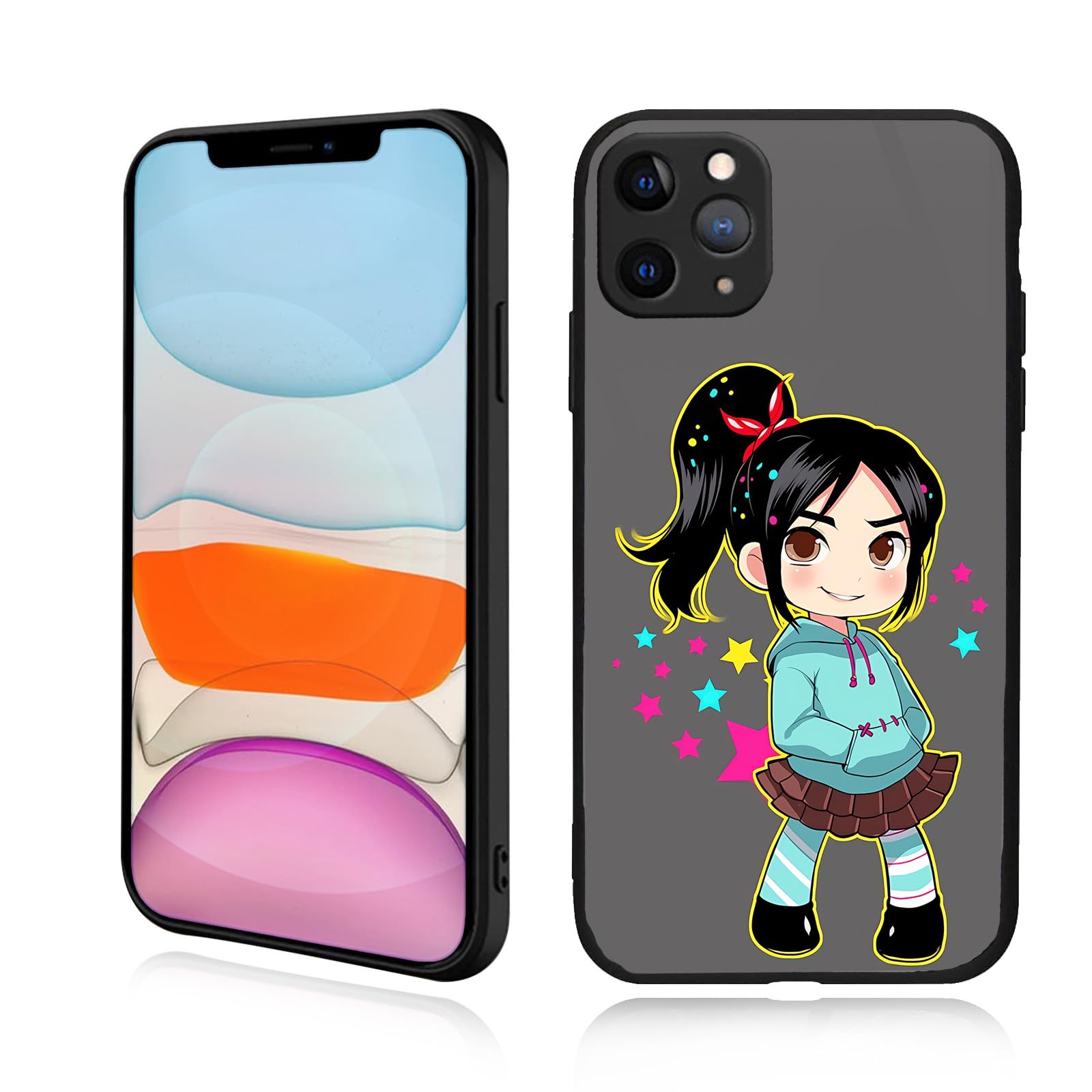 Amazon.co.jp: シュガーラッシュ スマホケース_iphone se4 ケース