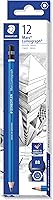 Vista 12 de Staedtler Mars Lumograph - Lápiz de dibujo de grafito 8H, duro, resistente a la rotura, 12 unidades, 100-8H