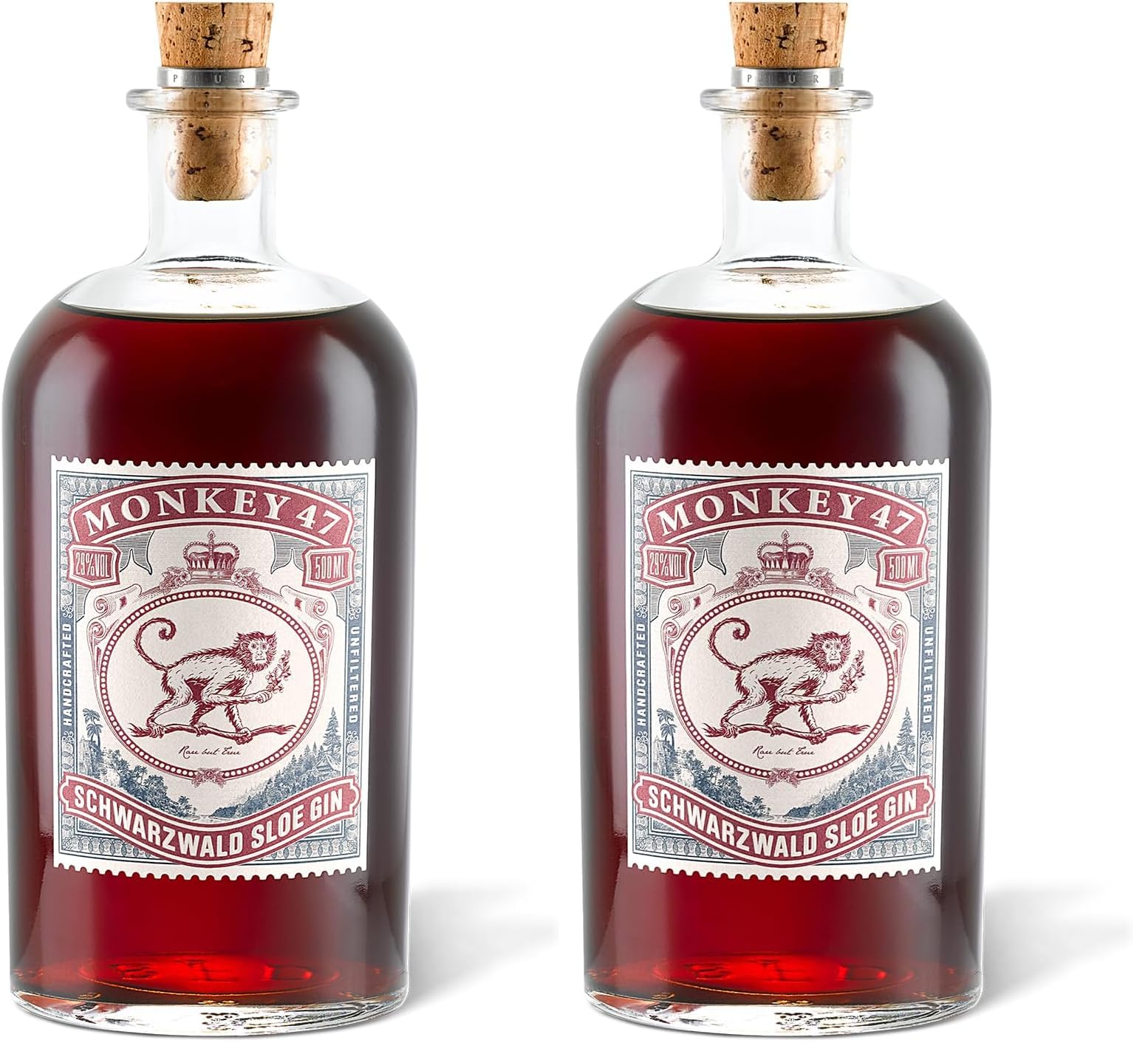 Monkey 47 Schwarzwald Sloe Gin 50 cl (Lot de 2) : Amazon.fr: Epicerie