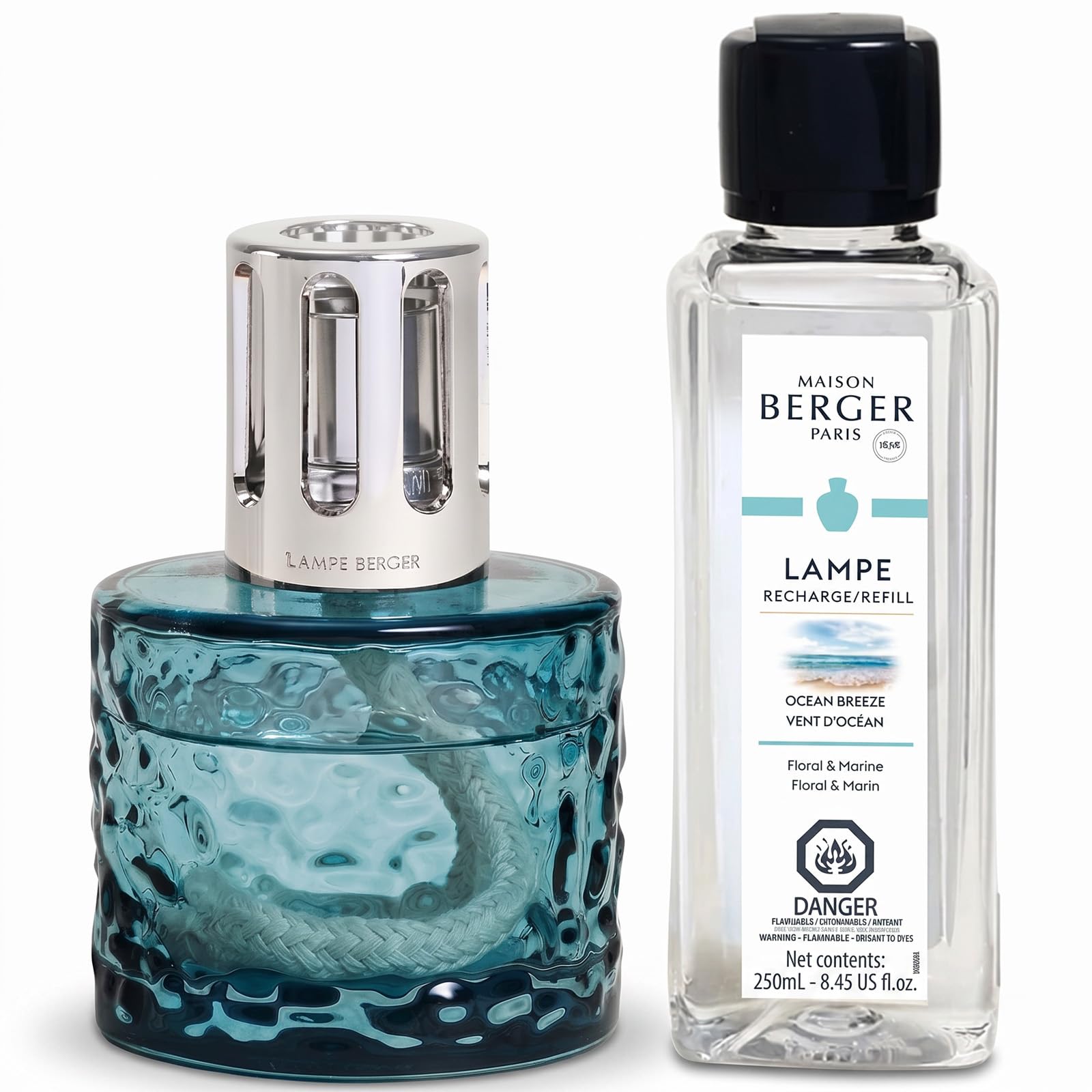 Amazon.com: Maison Berger Mirage Lampe Berger Starter Set, Azur