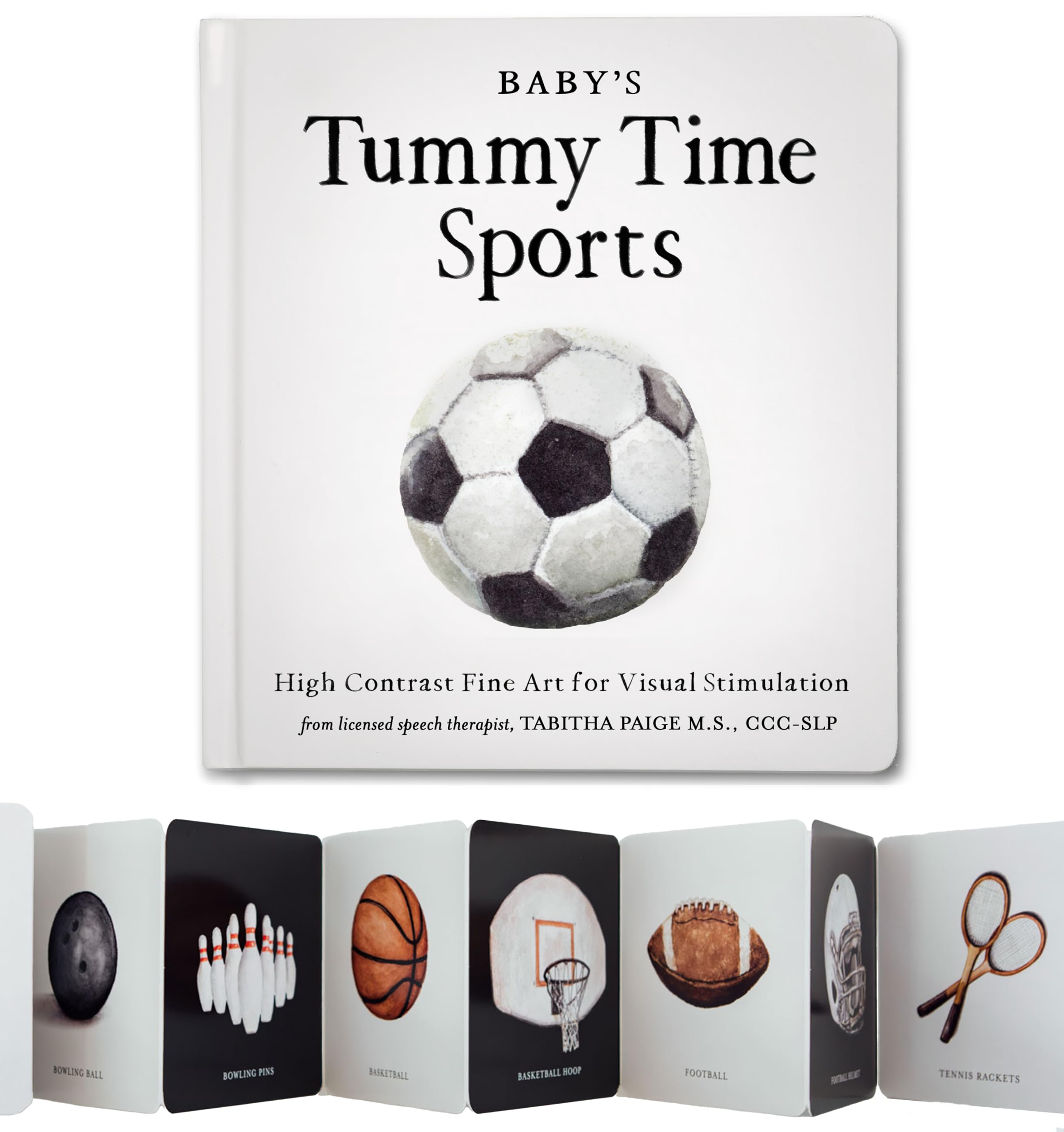 Baby's Tummy Time Sports by Tabitha Paige - 9781963183849
