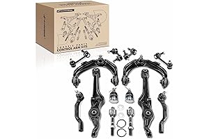 A-Premium Set of 14, Front Upper Lower Control Arm, Lower Ball Joint,...