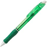 Pentel RSVP Super RT Ballpoint Pen, (1.0mm) Medium Line, Green Ink, Box of 12, (BX480-D) – view 2