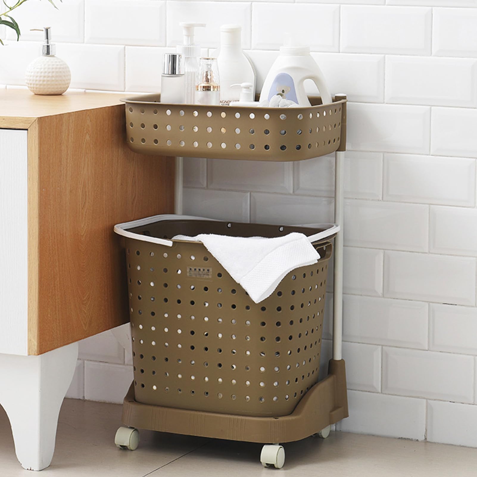 Dirty Clothes Basket Laundry Bucket, Dirty Clothes Storage Basket, Home Put Clothes Basket, Bathroom Shelf, Bathroom Clothes Bucket