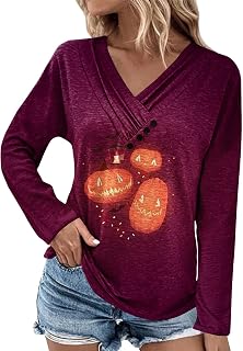 Womens Tops, Long Sleeve Tops Women, Ladies t Shirt, Womens Tunic Tops, Autumn Clothes Women, Jumper, Fitted Tops, Flowy Tops for Women, Women's+Long+Sleeve+Tops, Dressy Tops for Women UK, Wine, S