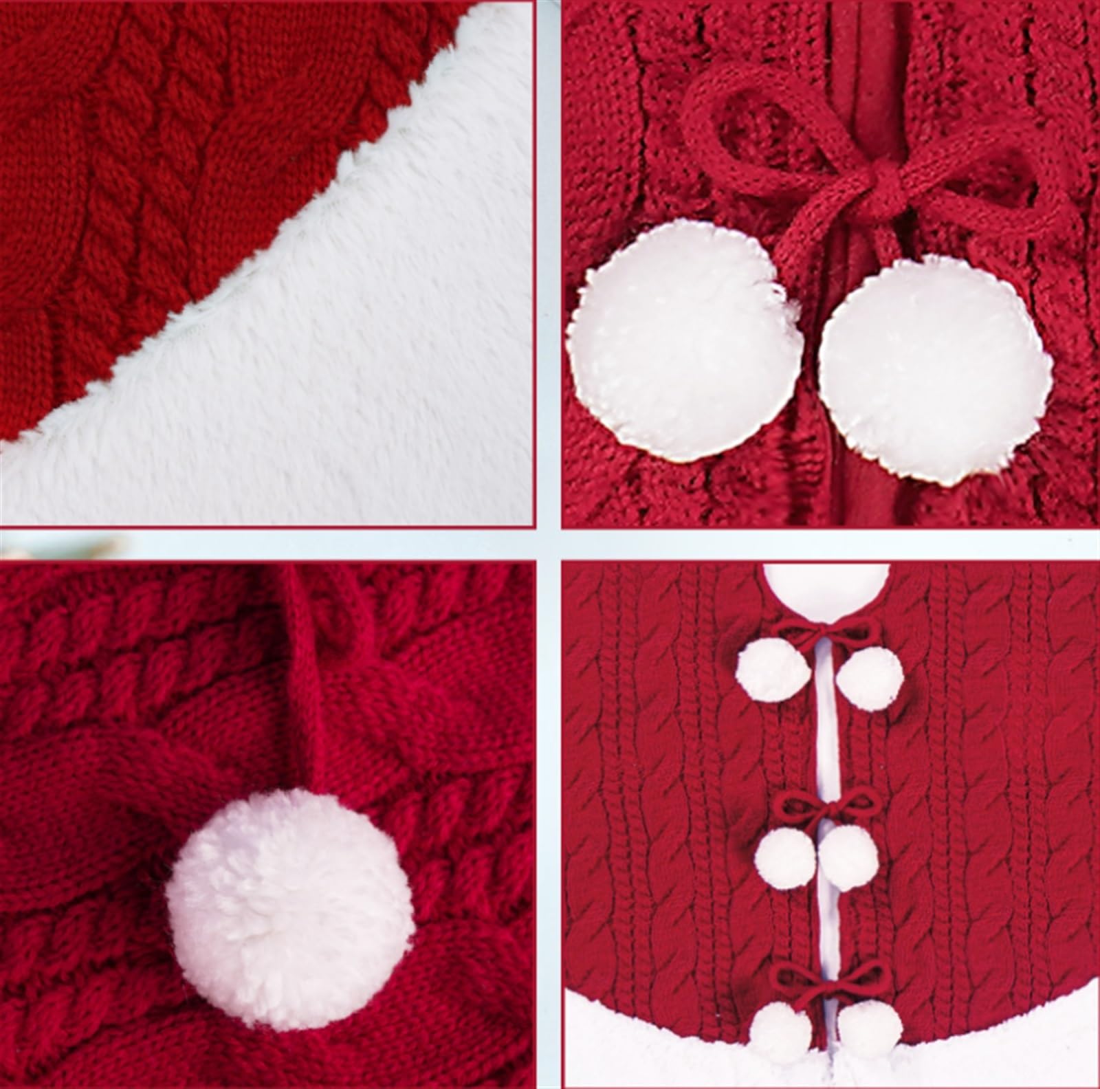 Tappeto Albero di Natale, Ornamenti for Presepe Gonna for Albero di Natale for Tappeto in Peluche for Festa Forniture(90cm)