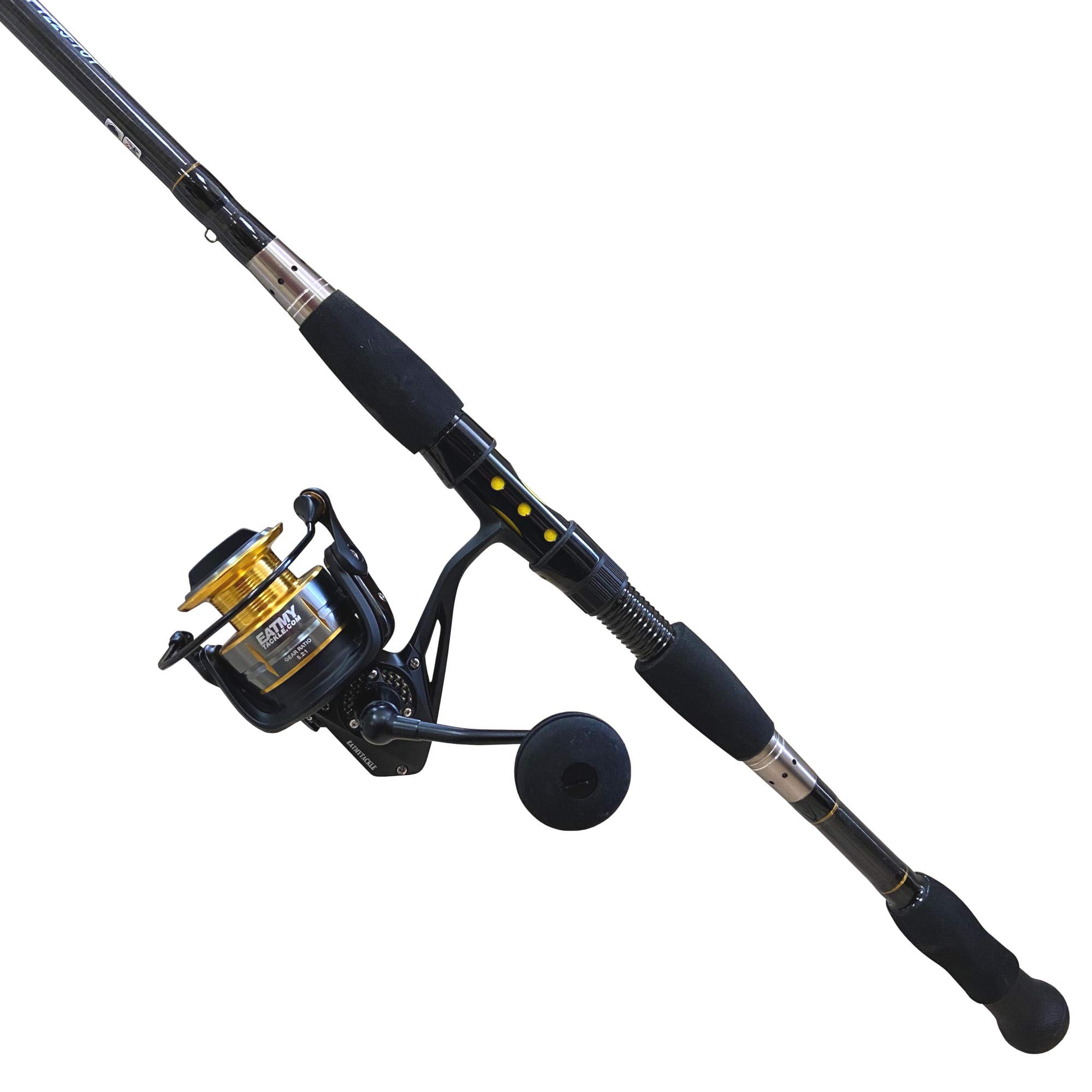 Amazon | EatMyTackle ブラックフィン マグロ スピニングロッド