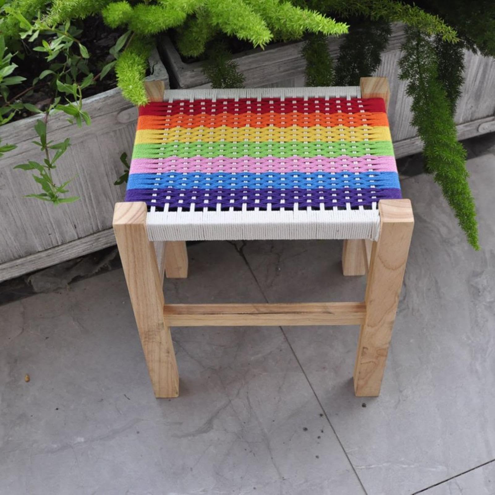 Kit Per Poggiapiedi In Legno Fai Da Te Adatto Ai Principianti Ed Educativo | Kit Per Sgabello A Gradino Fai Da Te Per La Tessitura Casa Comodino Ingresso Studio Laboratori Corsi D'Arte