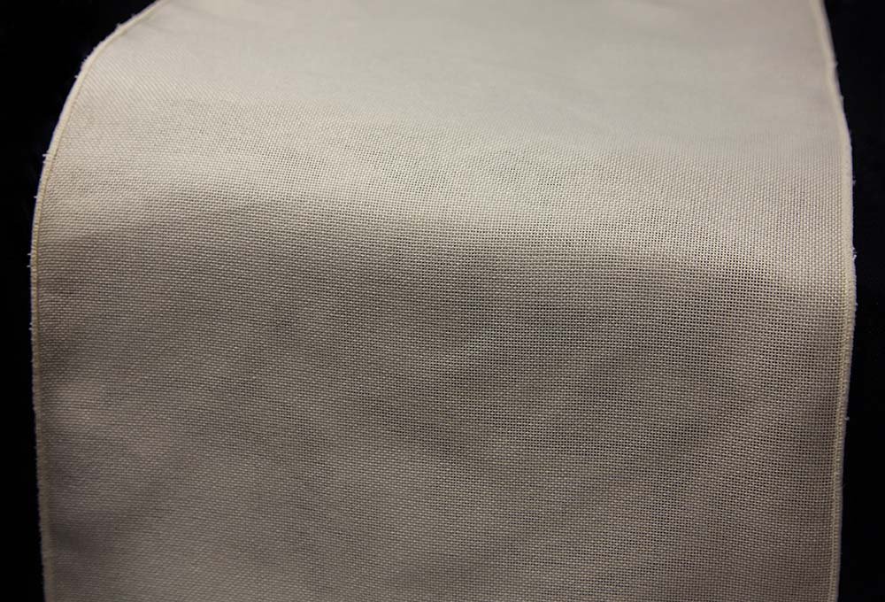 Linen Burlap Sashes and Matching Table Runners 3 Colours Wedding Chairs Events (Table Runner - Cream/Ivory)