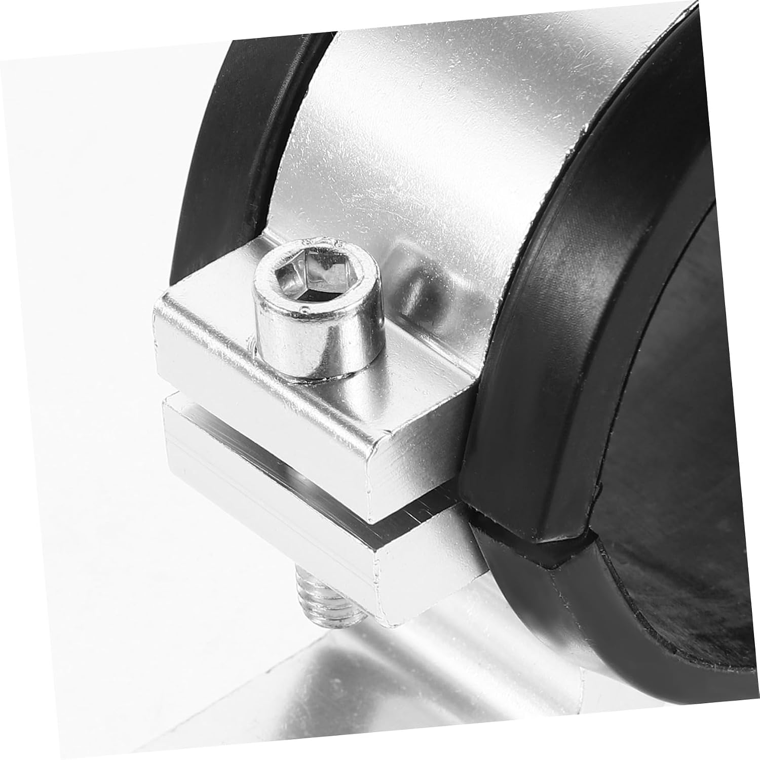 Quick Install Metal Pump Mounting Bracket Clamp 50mm Silver
