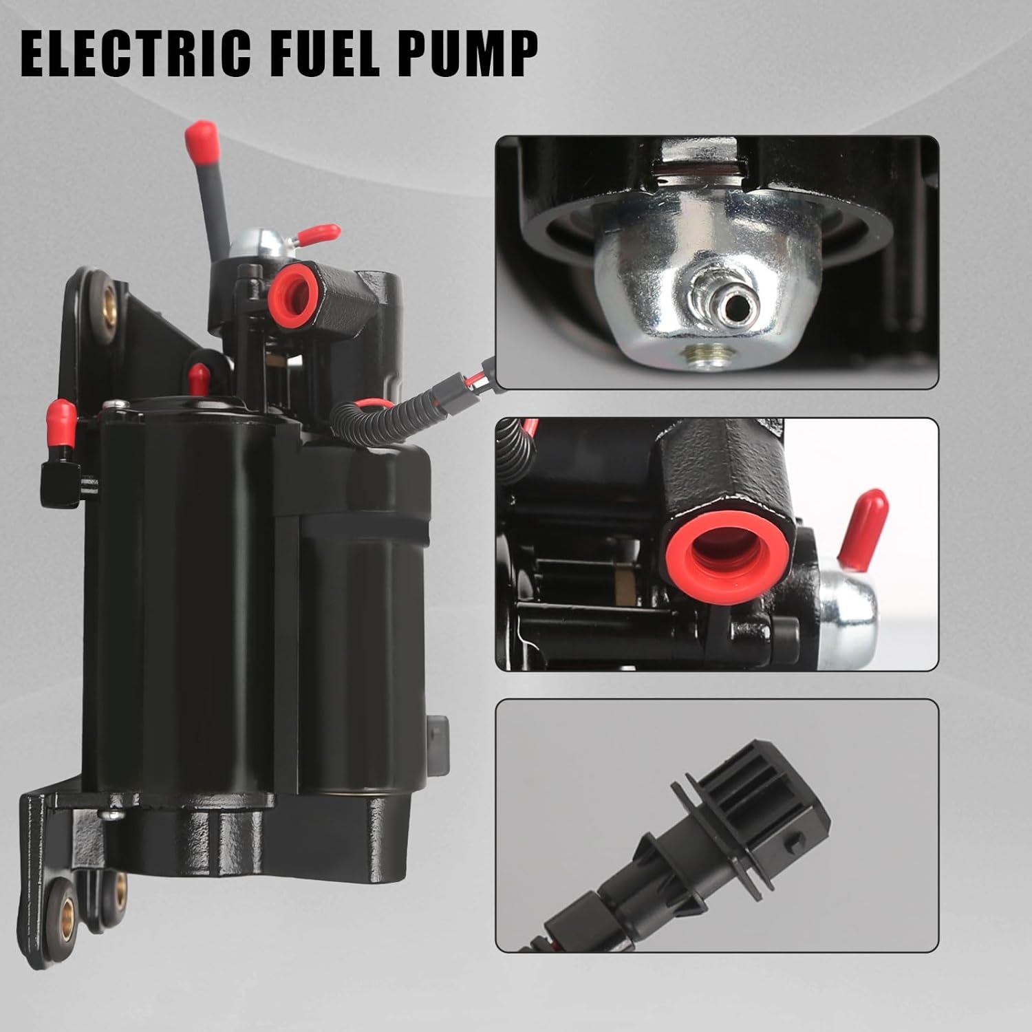 21608512 High Pressure Electric Fuel Pump Assembly Replacement For Volvo Penta 8.1L for 8.1GiCE-J 8.1GiCE-JF 8.1GiCE-M 8.1GiCE-MF 8.1GiCE-P 8.1GiCE-Q 8.1GiC-J 8.1GiC-JF 8.1GiC-Q