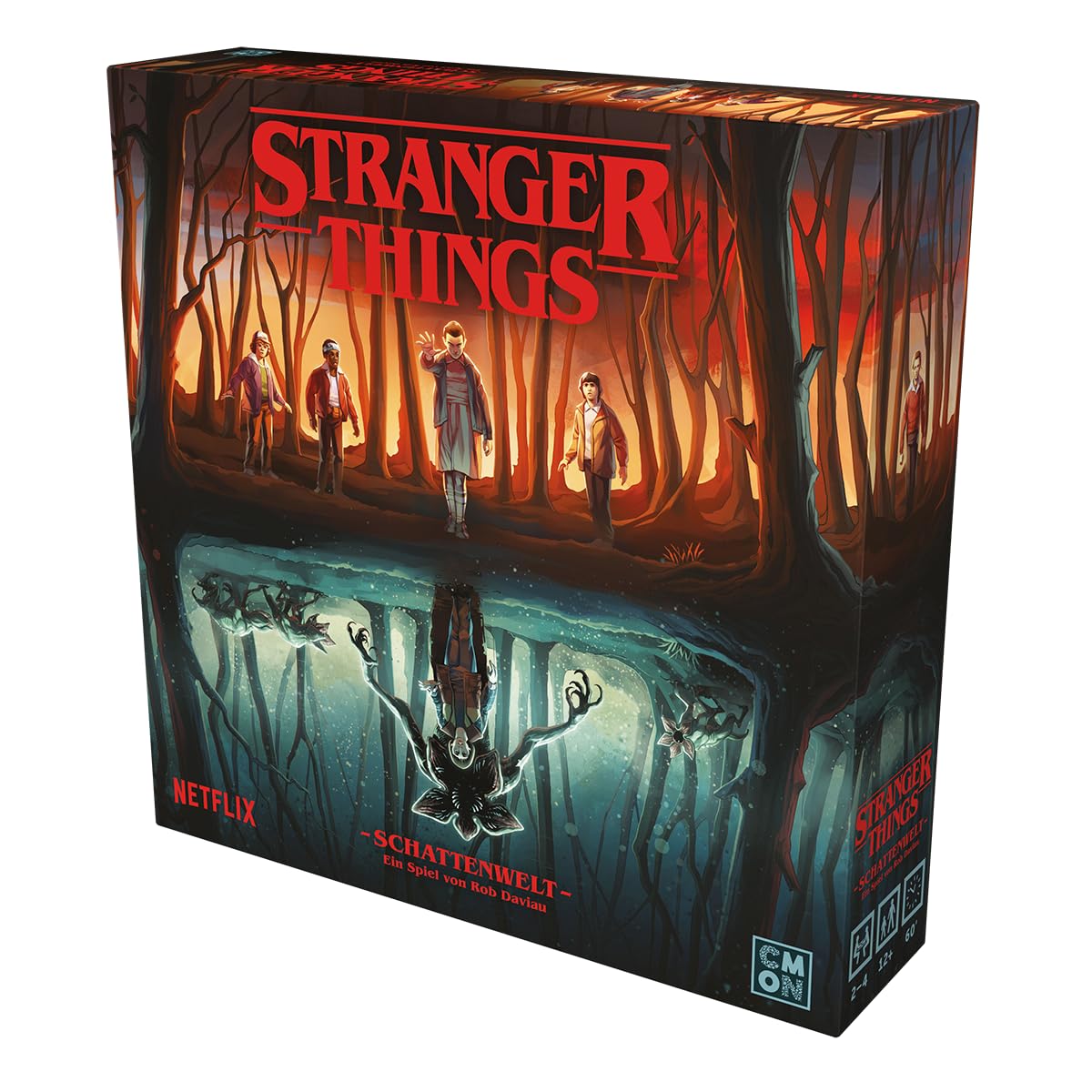 CMON, Stranger Things: Ombra, Gioco da tavolo, 2-4 giocatori, Età 12+, 60 minuti, Tedesco