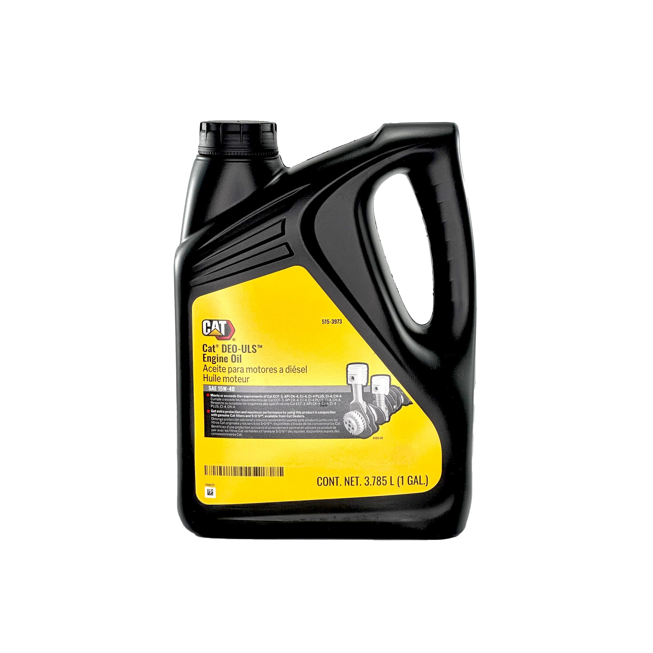 Amazon.com: Cat 515-3973 DEO-ULS 15W-40 Engine Oil | 1 Gal. (Case