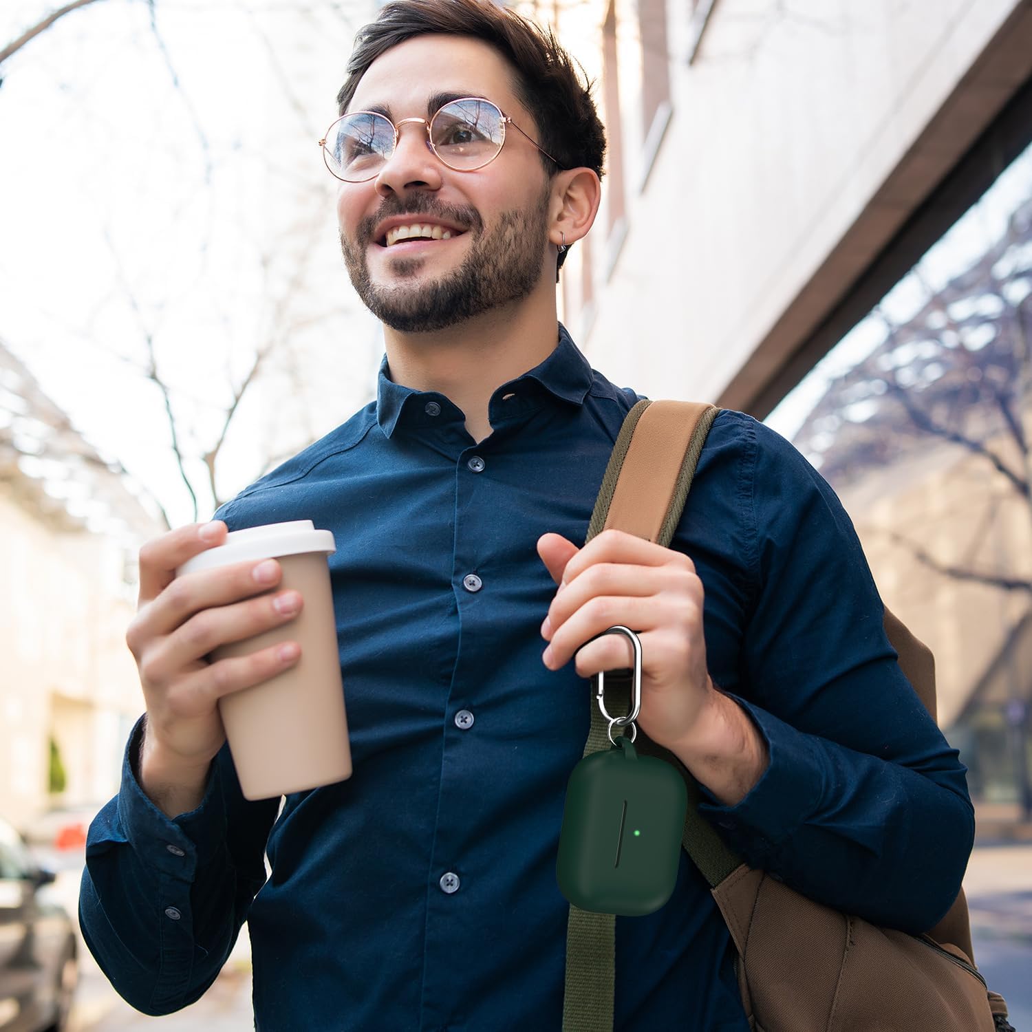 ار-فن حافظة ايربودز برو الجيل الثاني الاول 2023 2022 2019 مع م... - view 6