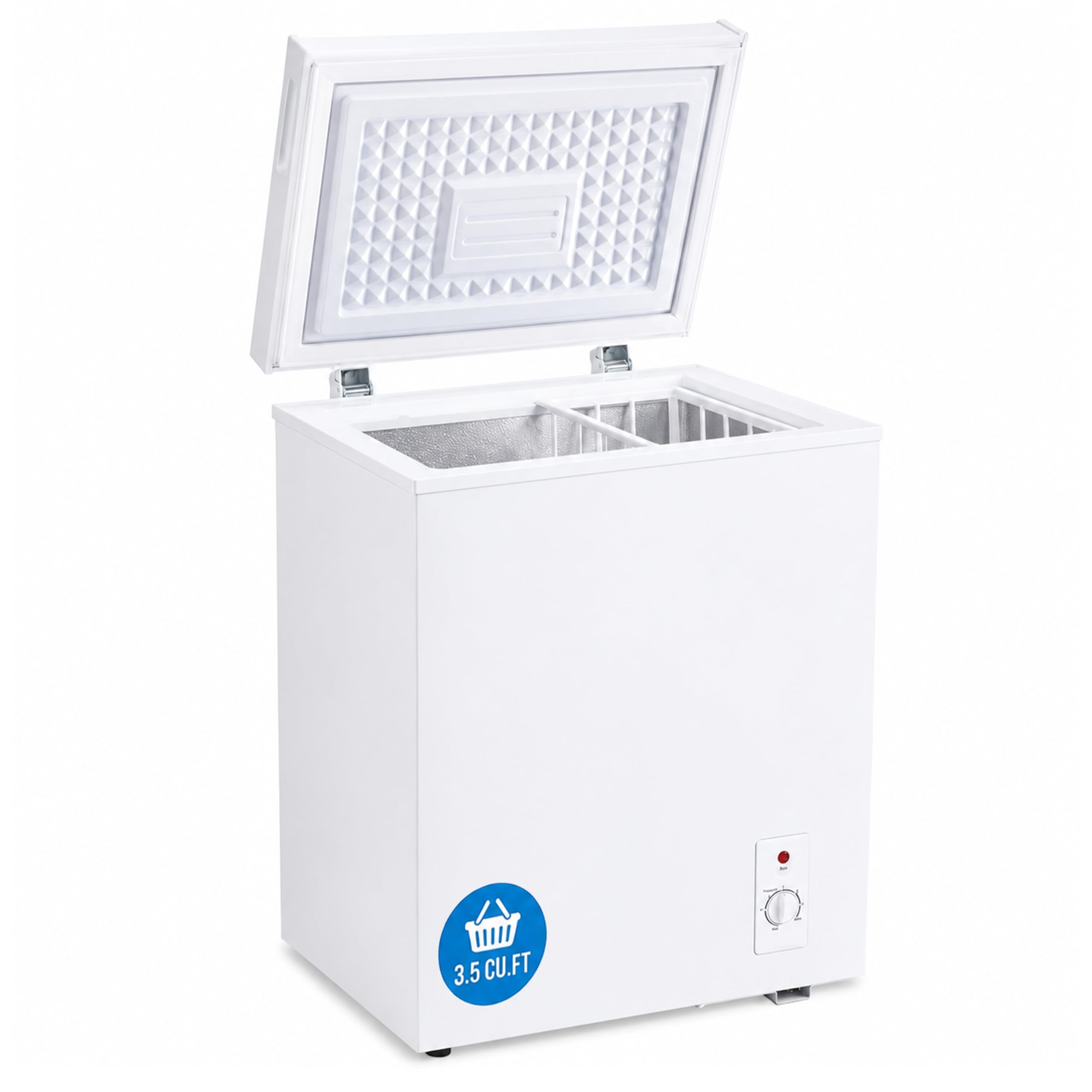 Simple Deluxe 3B61HKFREZ72WHT 3.5 cu ft Chest Freezer