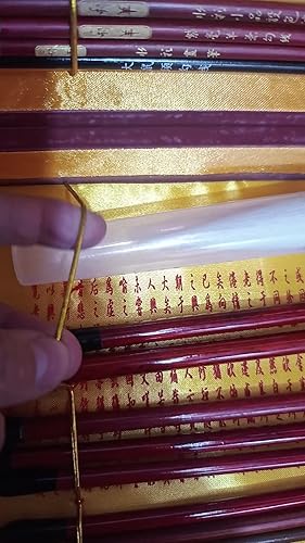 Schilderij Schrijven Borstel Aquarel Chinese Kalligrafie Borstel Set Kanji Japanse Sumi Schilderen Tekening Borstels Roll-Up Bamboe Borstel Houder (17 stuks