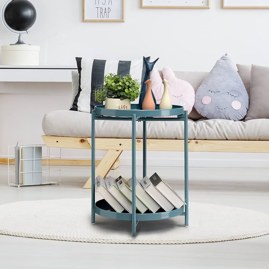 フルセット【ON-U LIFE】MY ON ROUND SIDE TABLE Sanford Round End Table | La-Z-Boy