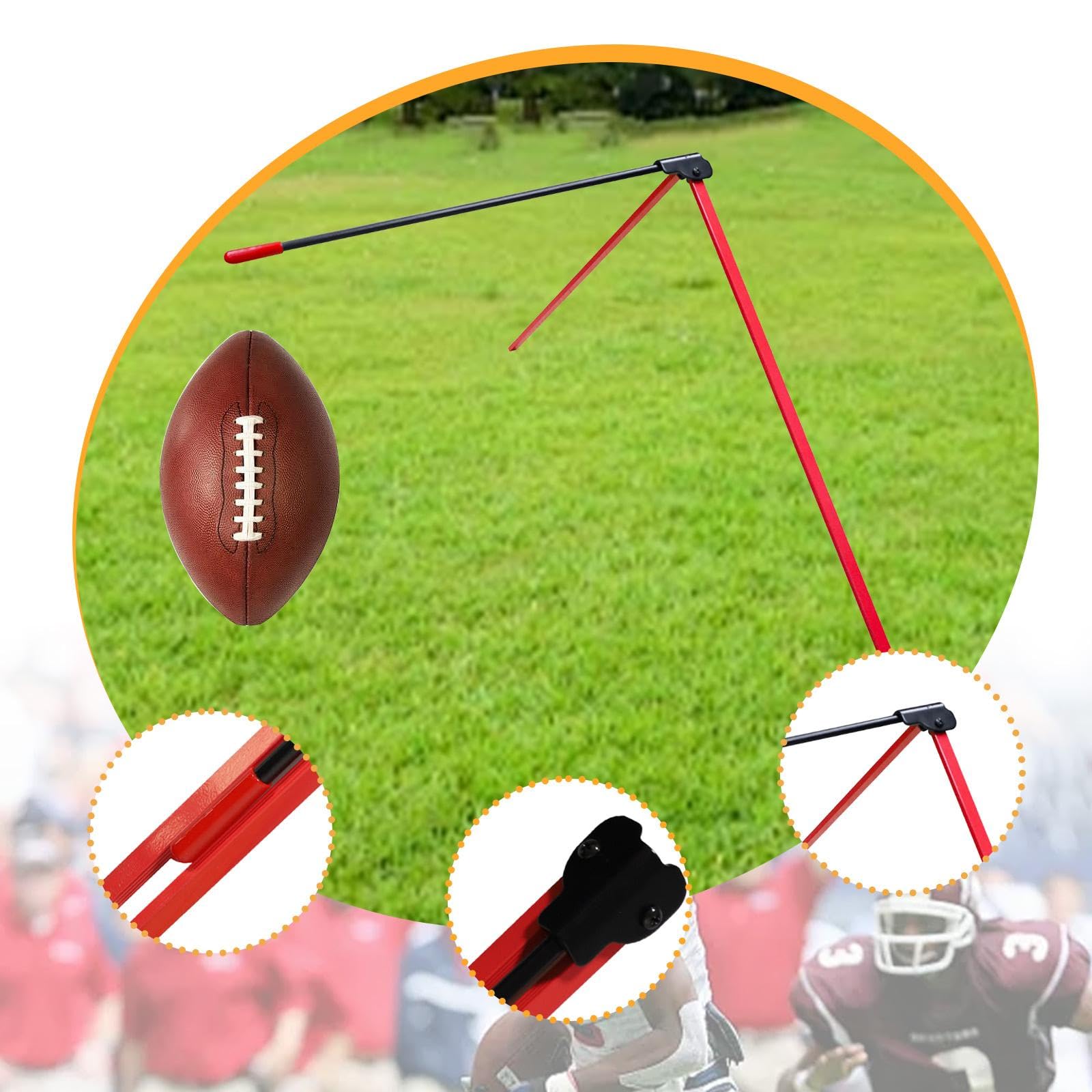 Tragbarer Fußball Tee Ständer für Rugby Training Allein