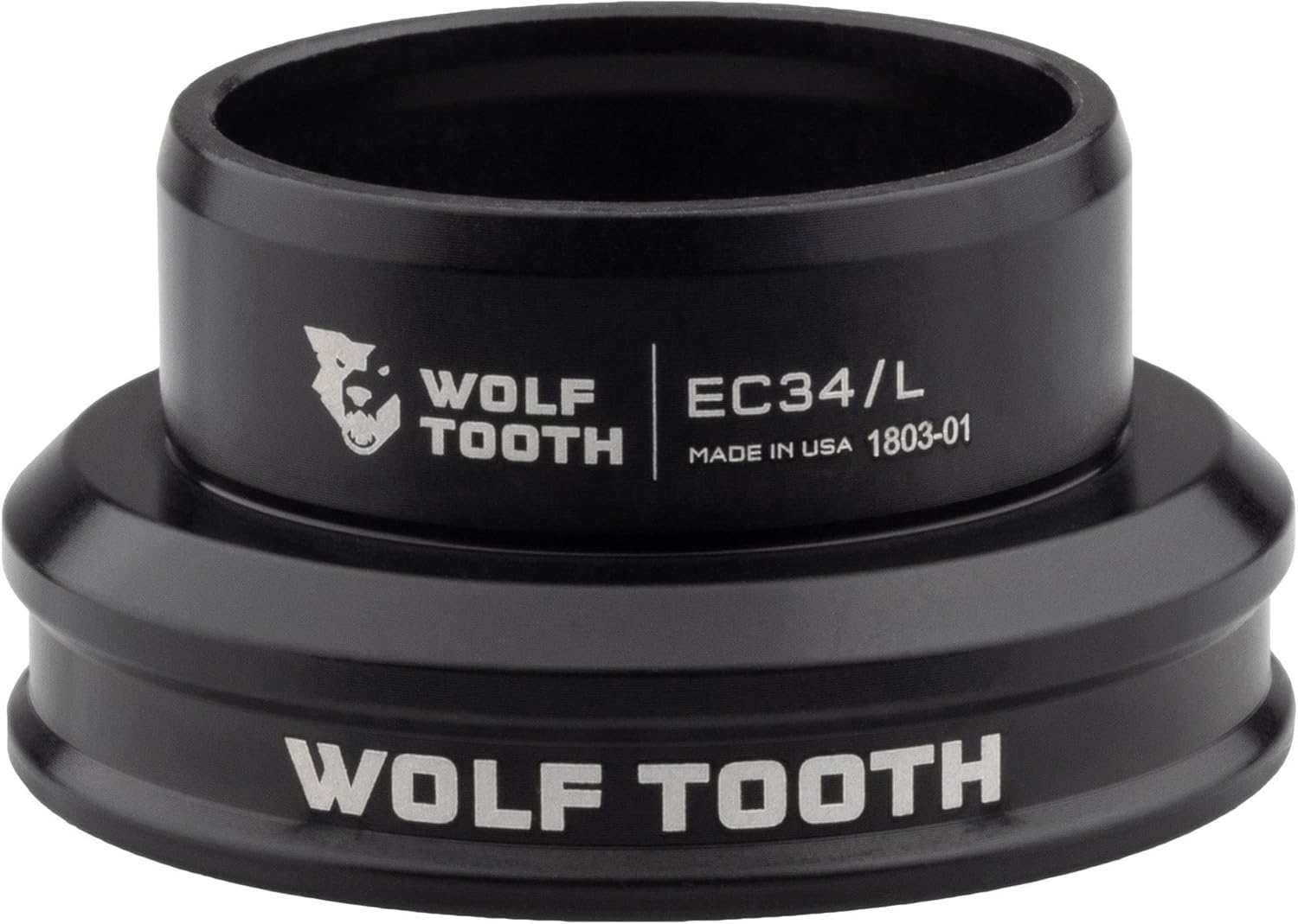 Wolf Tooth Performance EC44/40 Lower Headset Black