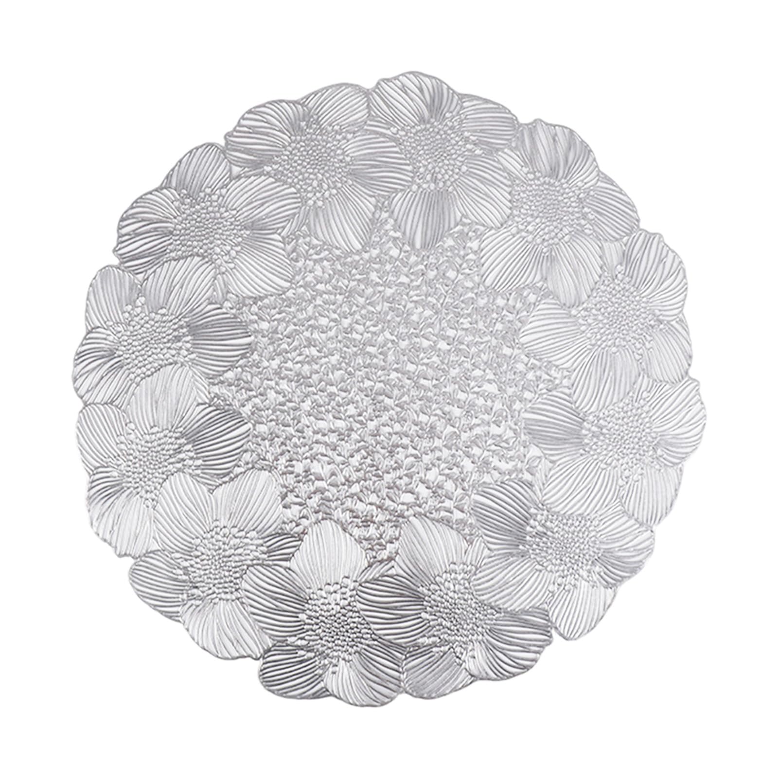 Sous-verres en vinyle floral pour sublimer vos fêtes et repas familiaux